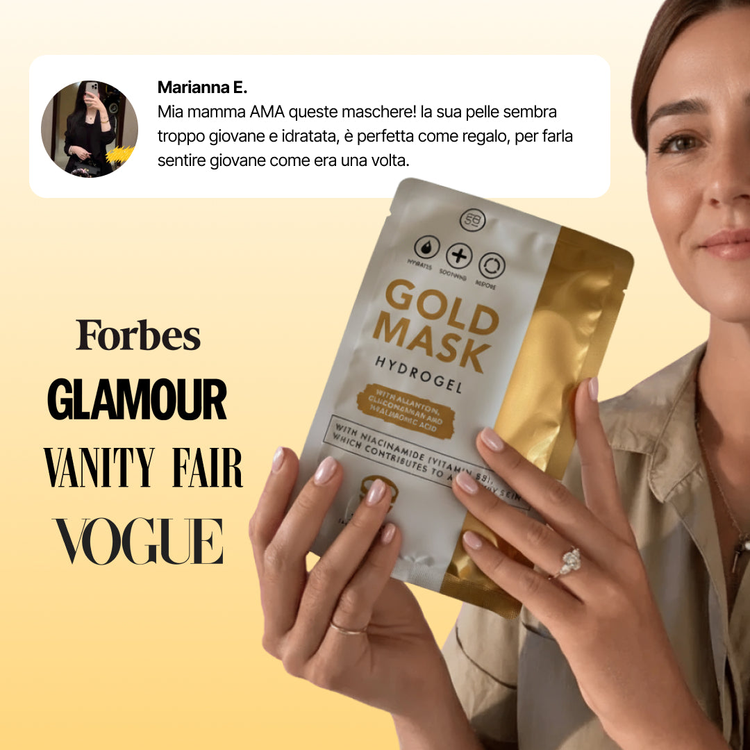 Rituale Anti-Rughe Oro 24K + Idratazione al Collagene